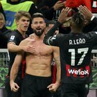 Milan-Spezia 2-1: Giroud entra e firma il gol vittoria (poi viene espulso), inutile la rete di Daniel Maldini. Rossoneri al 2° posto