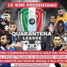 Le Iene organizzano la Quarantena League: Balotelli, Materazzi e tanti calciatori si sfidano sul divano di casa