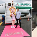 Ferragnez, bufera sul volo Alitalia brandizzato: Di Maio chiede spiegazioni, la compagnia risponde al Mise