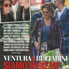 Simona Ventura, Stefano Bettarini e il figlio Stefano a Milano (Chi)
