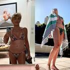 Sharon Stone, fisico perfetto a 64 anni: «Perché mi metto sempre in forma quando l'estate è finita?»