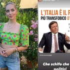 Ddl Zan, Chiara Ferragni contro Matteo Renzi: «Politici fate schifo». Lui reagisce così