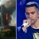 Incendio Milano, Mahmood tra i residenti del palazzo: come sta il cantante