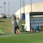 • Juventus, Allegri e Bonucci a colloquio prima dell'allenamento
