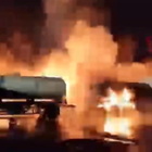 Incendio a Milano, distrutte auto e diversi container