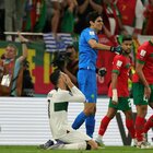 Ronaldo, le lacrime dopo l'eliminazione del Portogallo
