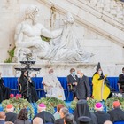 Campidoglio: Papa Francesco incontra i leader religiosi (foto Davide Fracassi/Ag.Toiati)