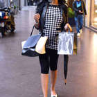 MarySthell Polanco col pancione fa shopping a Milano