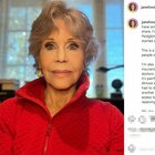 Jane Fonda: «Ho il tumore, linfoma non-Hodgkin. Sono fortunata, mi posso curare con la chemioterapia»