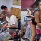 Spogliarello sexy nella casa di cura per anziani gestita dal governo