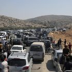 Siria, fuga dei civili da Idlib