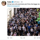 Fedez contro Salvini e la manifestazione a Roma: «Ormai non si fa nemmeno più finta che legge sia uguale per tutti»
