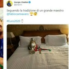Chiellini e Bonucci come Cannavaro, a letto con la coppa: «Seguendo la tradizione di un grande maestro»
