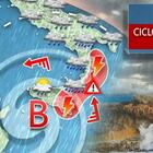 Maltempo al Sud Italia, in Sicilia arriva l'«Uragano mediterraneo»: allerta anche in Calabria