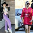 Kim Kardashian indossa la maglia della Roma a Los Angeles. Chanel Totti (orgogliosa) riposta la foto su Instagram