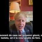 Boris Johnson: "Sono positivo al Coronavirus" SOTTOTITOLI