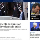Dimissioni di Draghi, le prime pagine dei giornali internazionali: «Europa perde un leader»