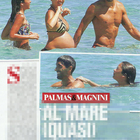 Filippo Magnini e Giorgia Palmas incinta in Sardegna (Chi)
