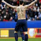 I tatuaggi di Ibrahimovic (Ansa/Web)