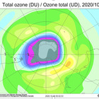 Buco dell'ozono, l'allarme del Copernicus: «Al Polo Sud ha raggiunto la sua estensione massima»