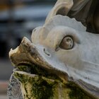 Roma, fontana di piazza Colonna deturpata. Il Campidoglio: «Rotto il labbro di uno dei delfini»