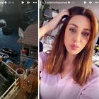 Belen Rodriguez, sole e selfie a Napoli: amore a gonfie vele con Stefano De Martino