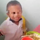 Bimbo dell'asilo rinuncia al suo pranzo per portarlo a casa: «Devo darlo alla mia mamma»