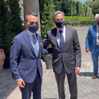 Pranzo di lavoro tra il segretario di Stato Usa Blinken e il ministro Di Maio a Roma