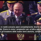 Putin: "Combattere per nostra sicurezza, Nato minaccia i nostri confini"