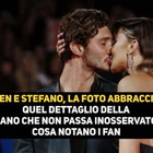 Belen e Stefano De Martino, dalla foto del loro abbraccio spunta quel dettaglio che non passa inosservato