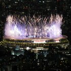 Tokyo 2020, la cerimonia d'apertura: i fuochi d'artificio alla stadio Olimpico