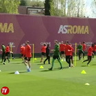 Europa League, la Roma si allena a Trigoria alla vigilia dell'Ajax