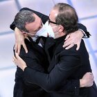 Sanremo, Liorni emozionato da Morandi. Emma D'Aquino: «Bravo Fiorello». E Marzullo promuove il bacio Amadeus-Coletta