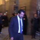 Salvini con la fidanzata Francesca Verdini al concerto della Scala per il Salone del Mobile