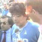 Napoli, Maradona e la sua prima intervista in Italia