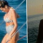 Francesca Sofia Novello mostra il pancino durante la vacanza in barca con Valentino Rossi