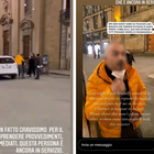 Firenze, tassista prende a calci e pugni una ragazza in piazza Santa Trinità. Sui social le immagini choc