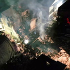 Ravanusa, palazzine crollano dopo un'esplosione: il disastro visto dall'alto