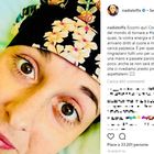 Nadia Toffa sta ancora male, annuncio su Instagram: «Niente Iene, ma giuro che ci rivedremo presto»