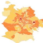 Roma, mappa contagio nei municipi: record positivi al Tuscolano, pochi casi a Ostiense