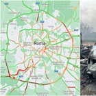 Incendi a Roma, la mappa delle strade chiuse