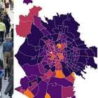 Variante Delta a Roma, contagi in aumento a Centocelle e Casilino: la mappa dei quartieri