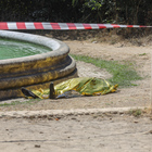 Cadavere trovato nella fontana del Giglio a Villa Pamphili ( Foto di Paolo Pirrocco/Ag.Toiati)