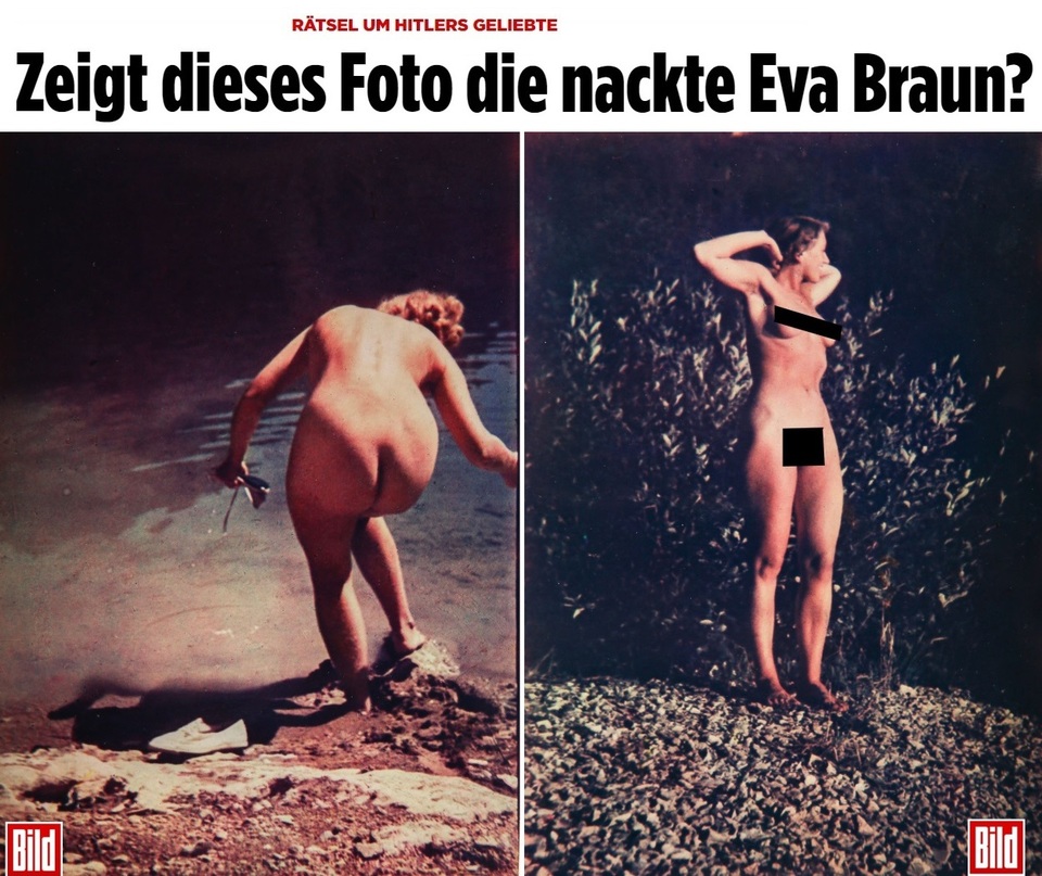Le foto hot dell'amante di Hitler: "Sono reali, quella è Eva Brau...