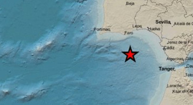 Terremoto, scossa di magnitudo 4.3 tra il Portogallo e la Spagna: avvertita sulla costa